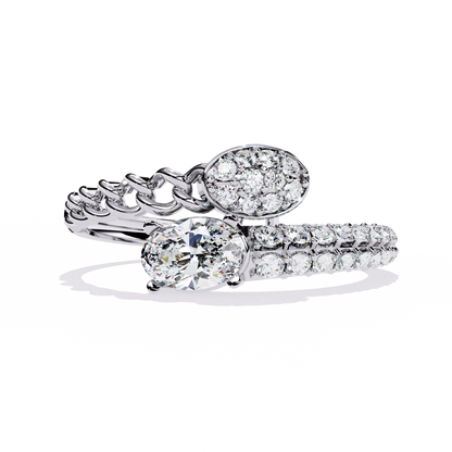 Luxe Emblem Solitaire Ring