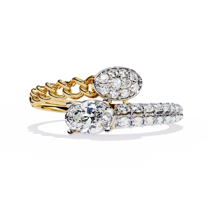 Luxe Emblem Solitaire Ring