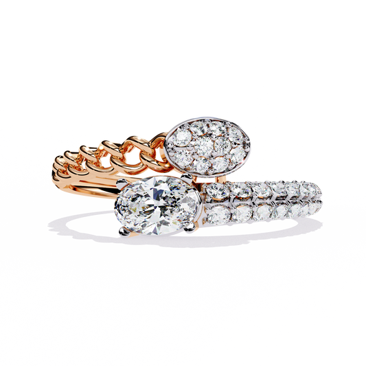 Luxe Emblem Solitaire Ring