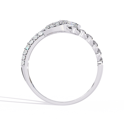 Luxe Emblem Solitaire Ring