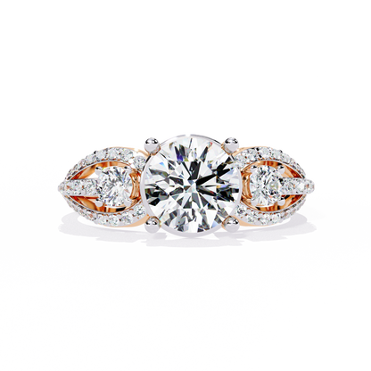 Eternal Halo Solitaire Ring
