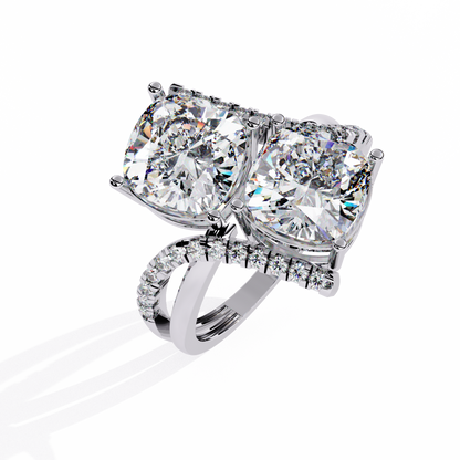 Cosmic Dance Solitaire Ring