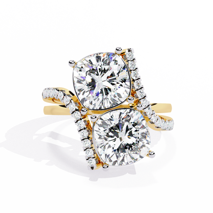 Cosmic Dance Solitaire Ring