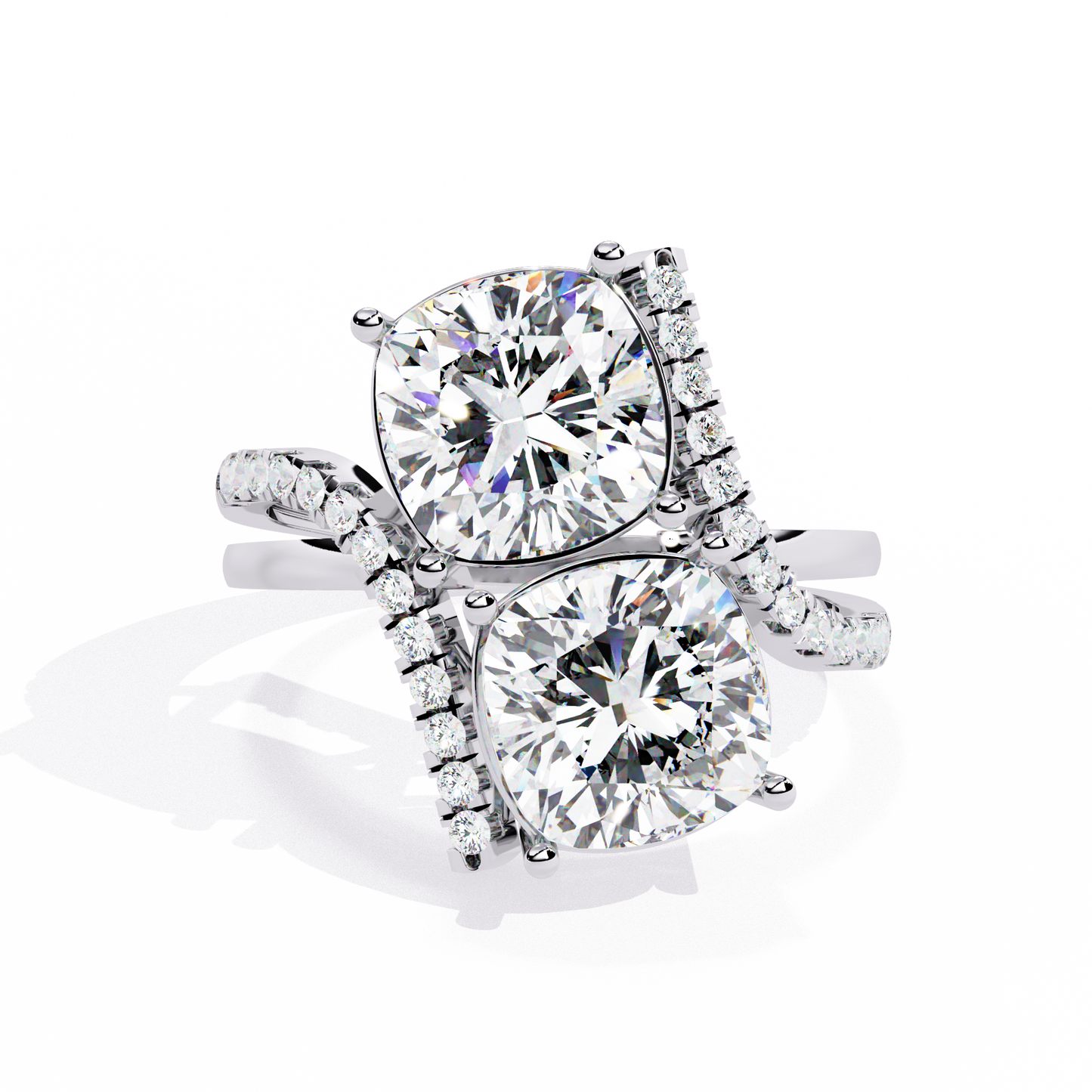 Cosmic Dance Solitaire Ring