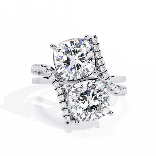 Cosmic Dance Solitaire Ring