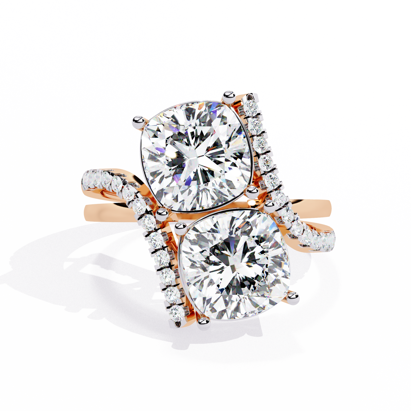 Cosmic Dance Solitaire Ring