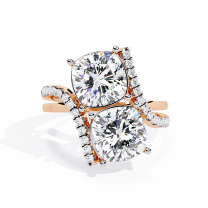Cosmic Dance Solitaire Ring