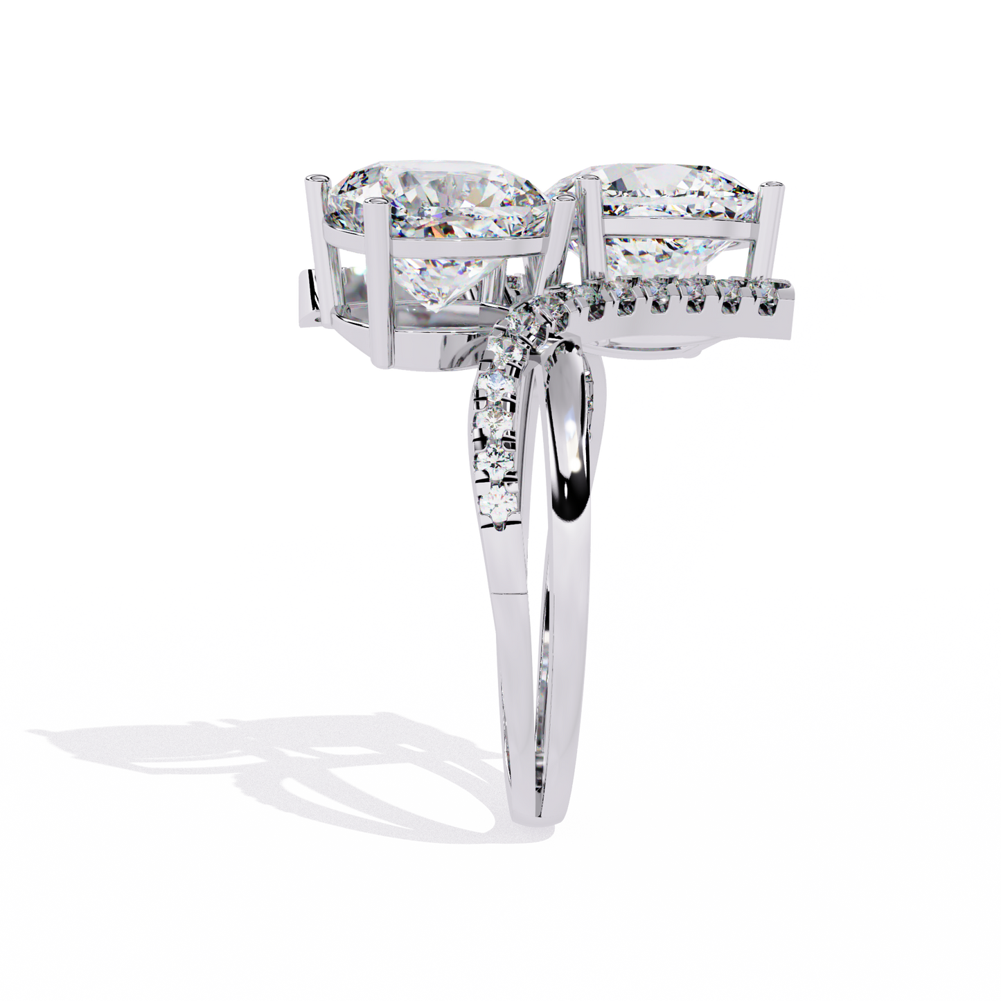 Cosmic Dance Solitaire Ring