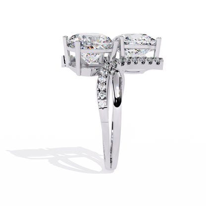 Cosmic Dance Solitaire Ring