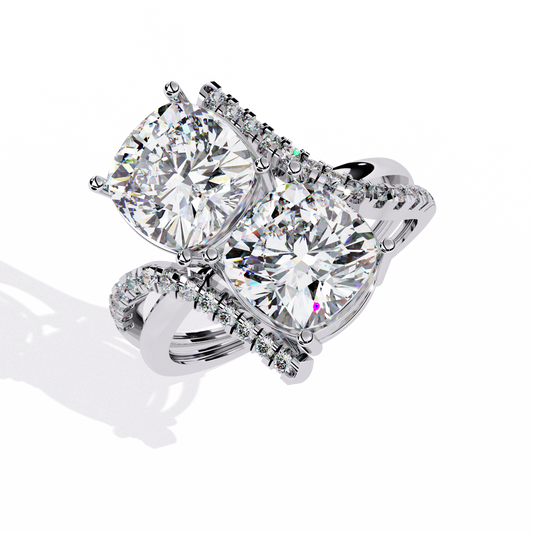 Cosmic Dance Solitaire Ring