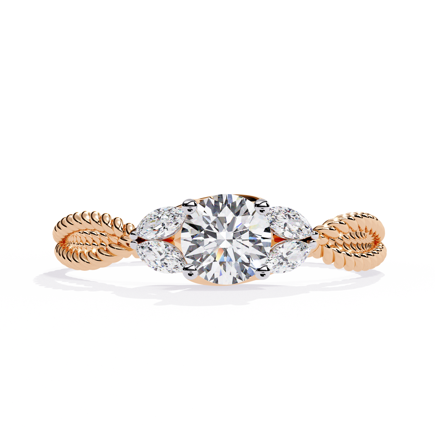 Celestial Anchor Diamond Ring