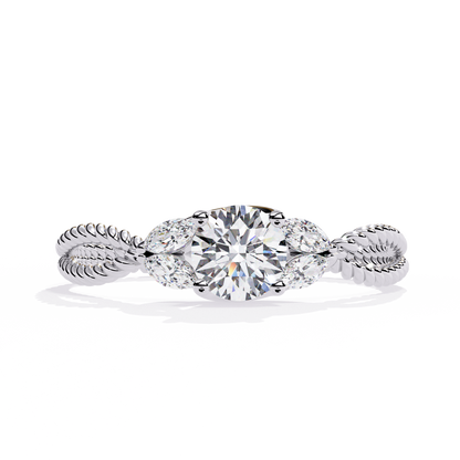 Celestial Anchor Diamond Ring