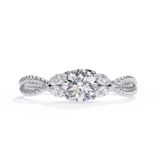 Celestial Anchor Diamond Ring