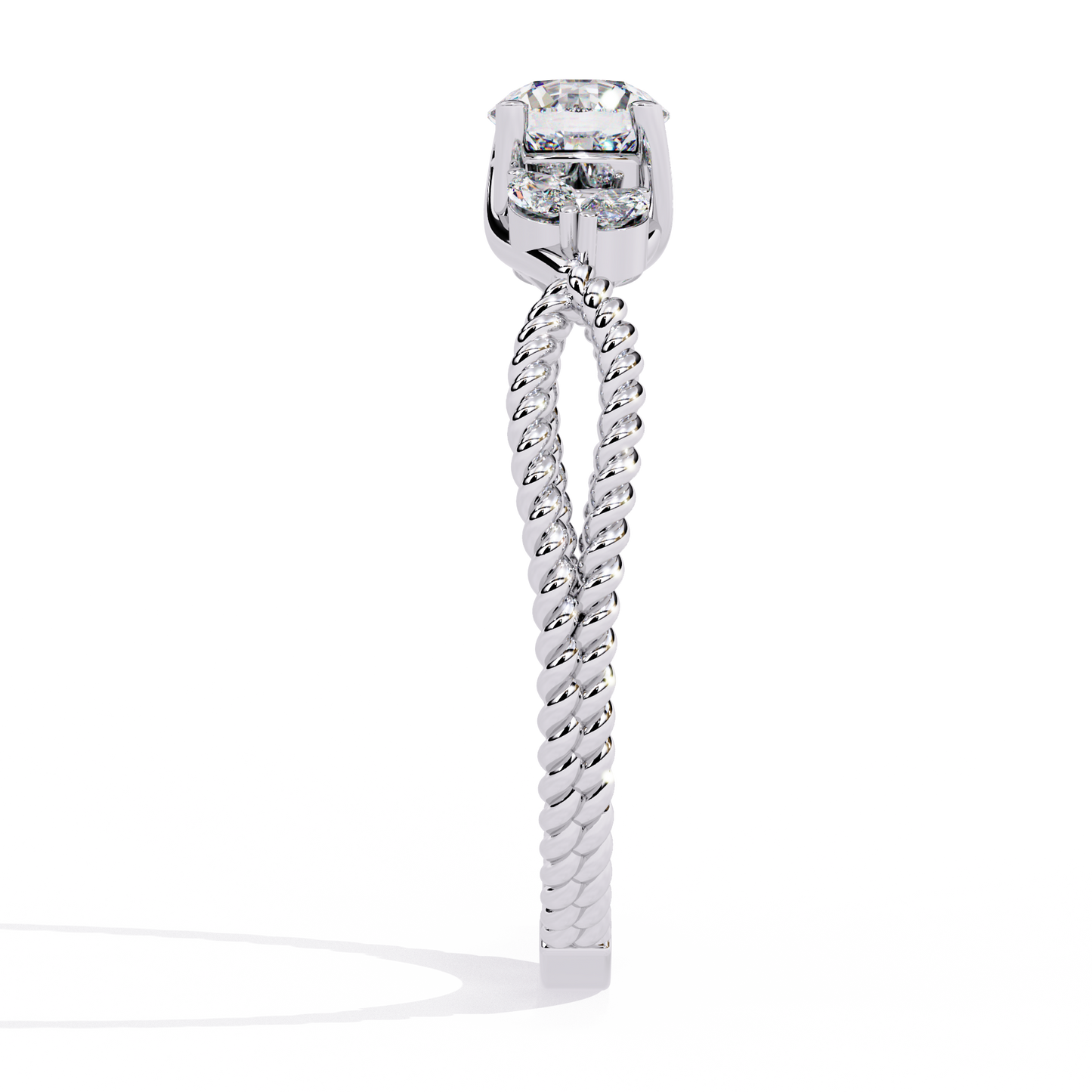 Celestial Anchor Diamond Ring