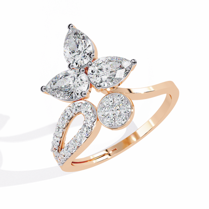 Fates Loom Diamonds Ring