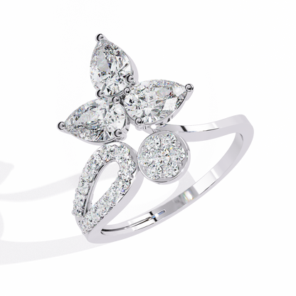 Fates Loom Diamonds Ring