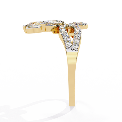 Fates Loom Diamonds Ring