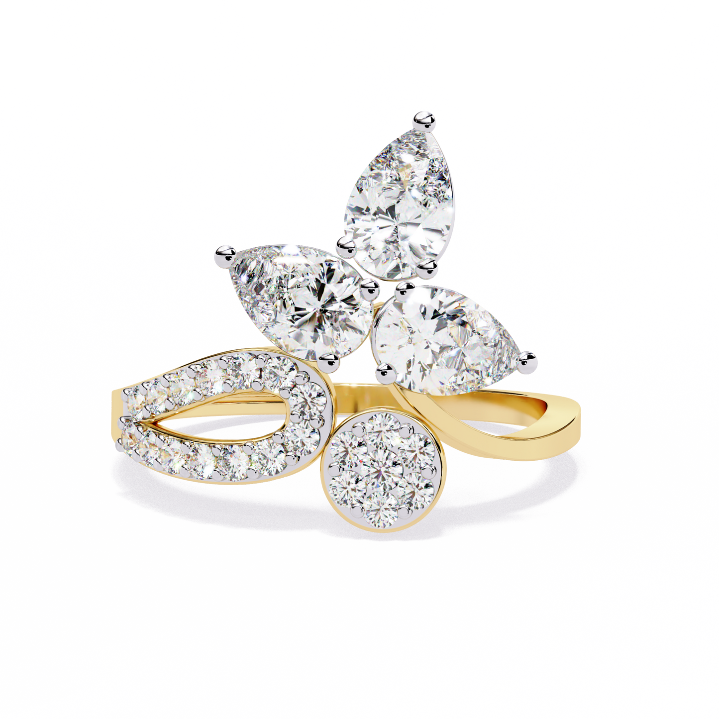 Fates Loom Diamonds Ring