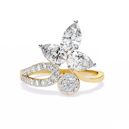 Fates Loom Diamonds Ring