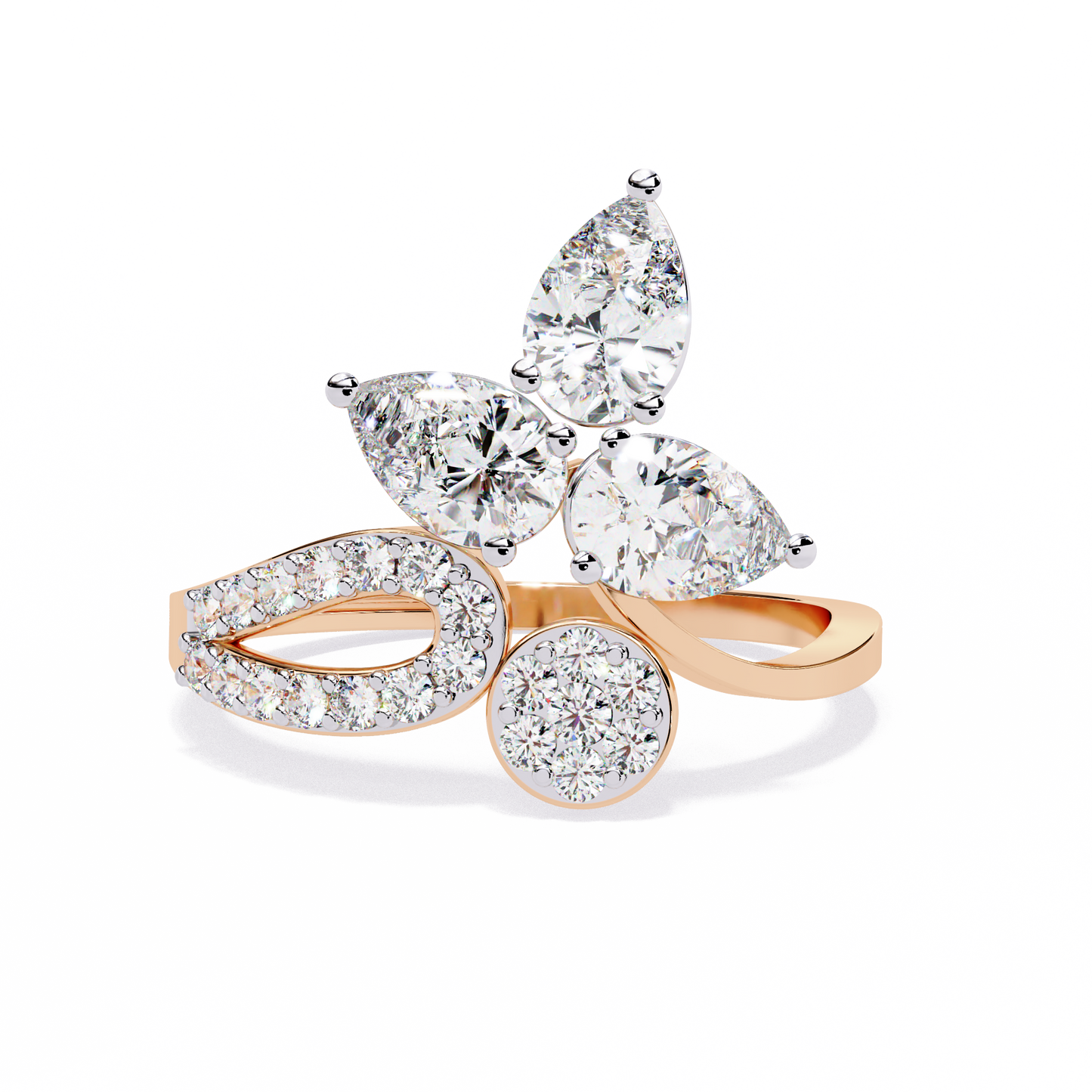 Fates Loom Diamonds Ring