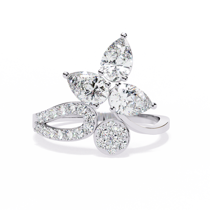 Fates Loom Diamonds Ring