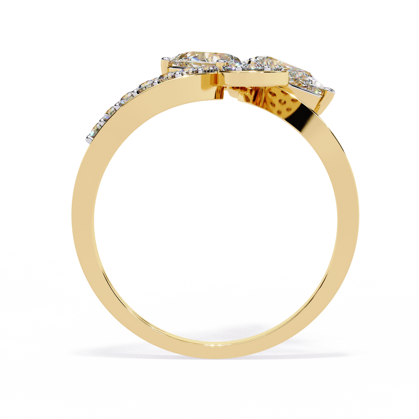Fates Loom Diamonds Ring