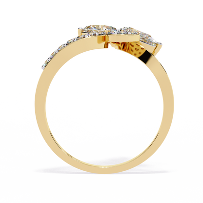 Fates Loom Diamonds Ring