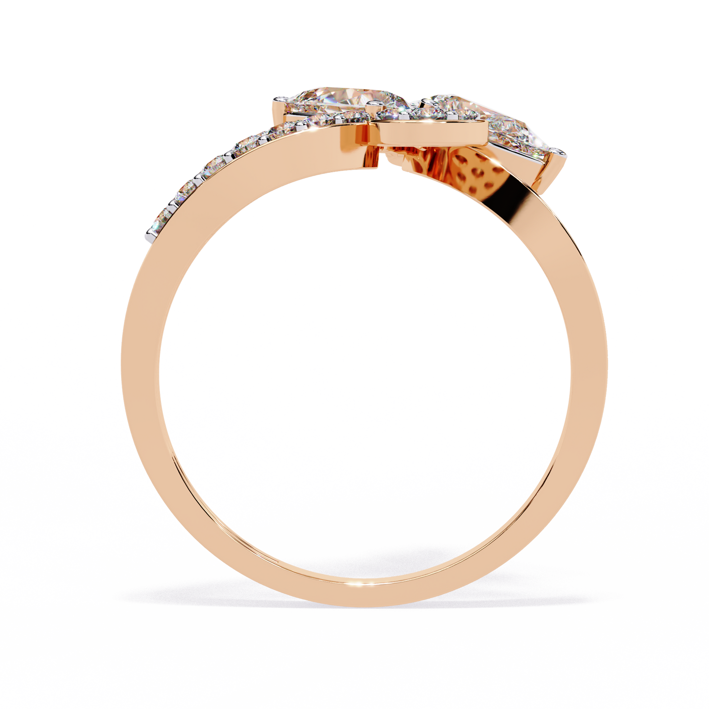 Fates Loom Diamonds Ring