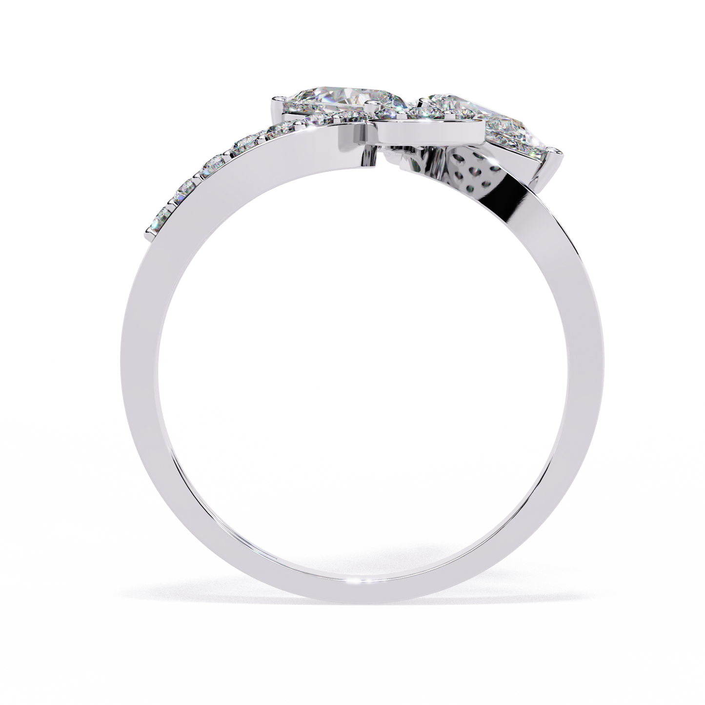 Fates Loom Diamonds Ring