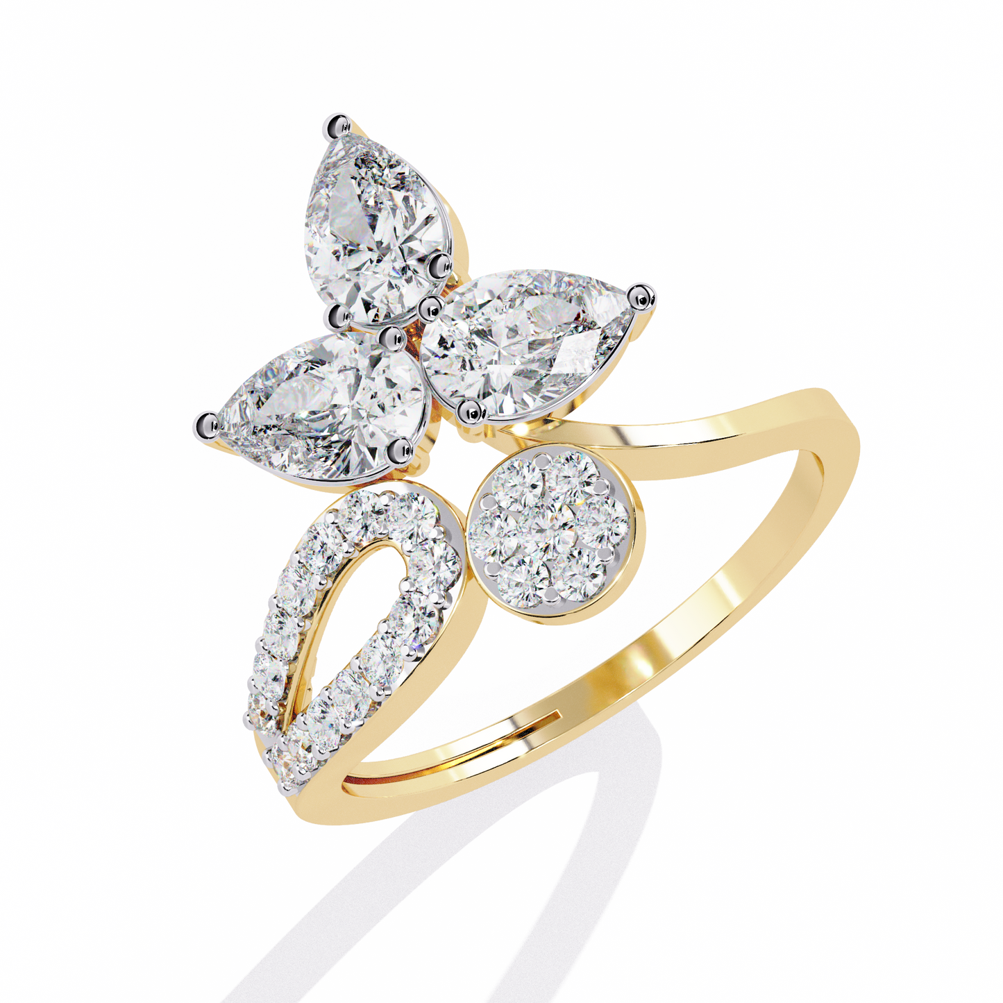 Fates Loom Diamonds Ring
