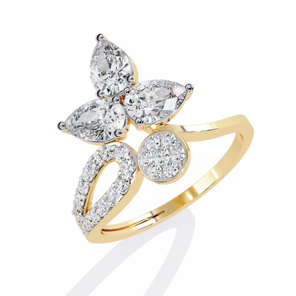 Fates Loom Diamonds Ring