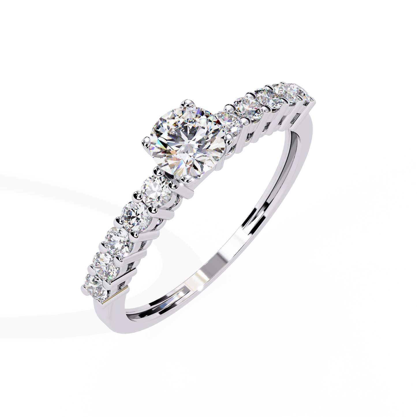 Brilliance Band Diamonds Ring