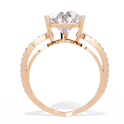 Nectar's Kiss Solitaire Ring
