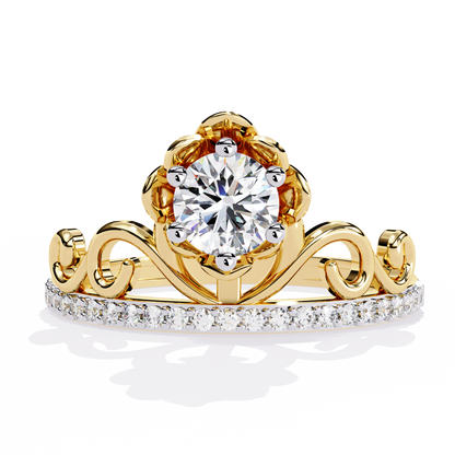 Flora's Ephemeris Diamonds Ring