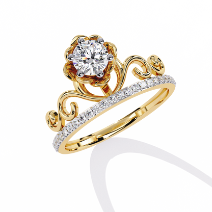 Flora's Ephemeris Diamonds Ring
