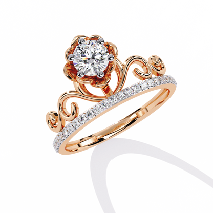 Flora's Ephemeris Diamonds Ring