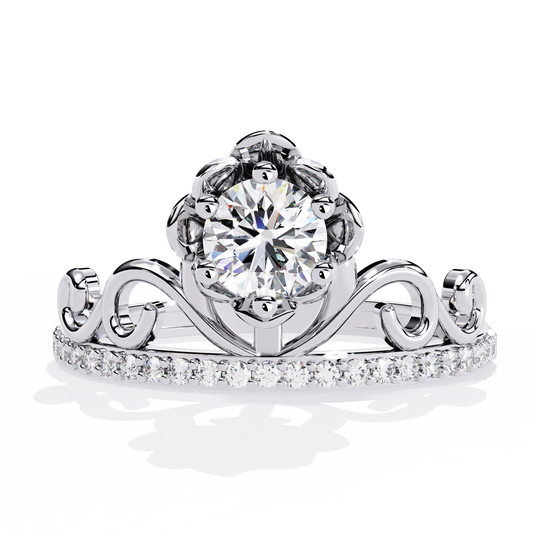 Flora's Ephemeris Diamonds Ring