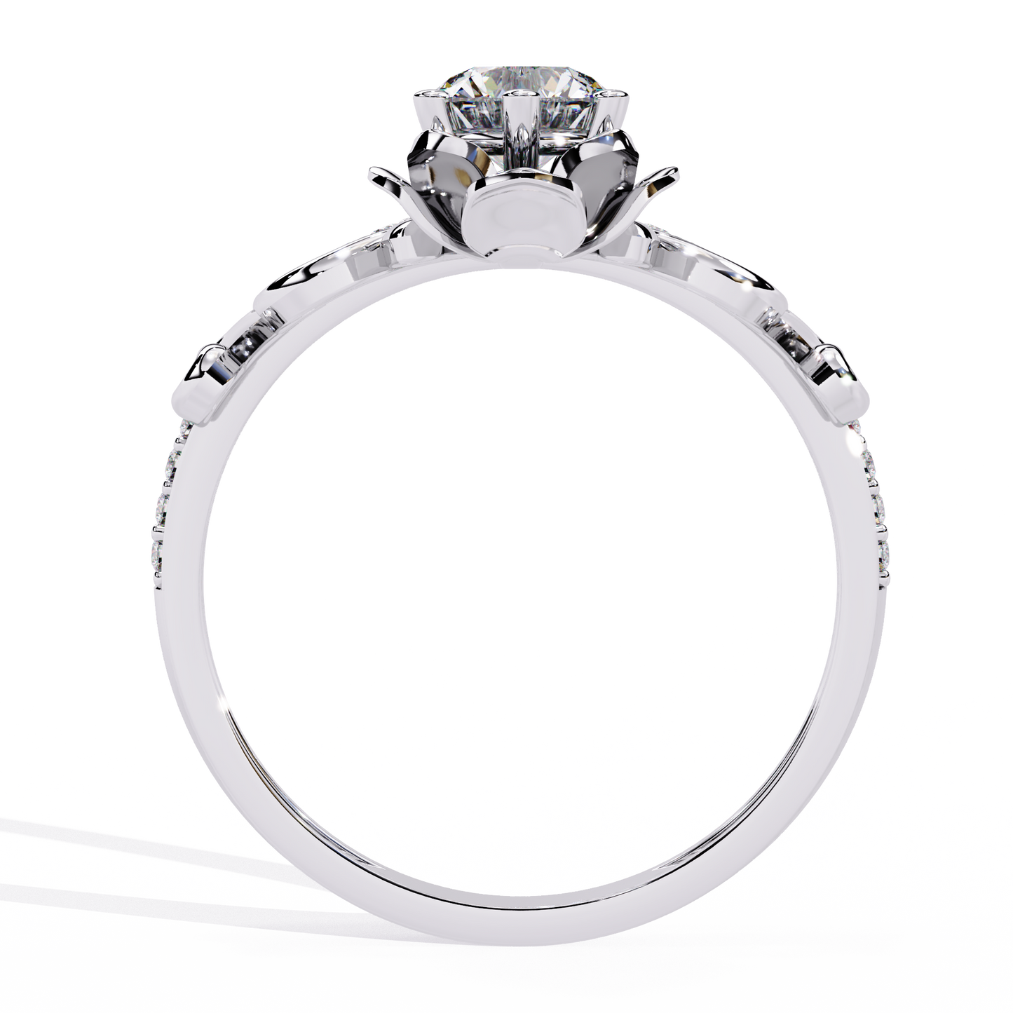 Flora's Ephemeris Diamonds Ring