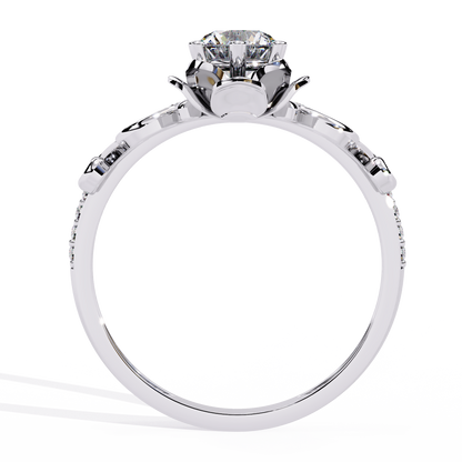 Flora's Ephemeris Diamonds Ring