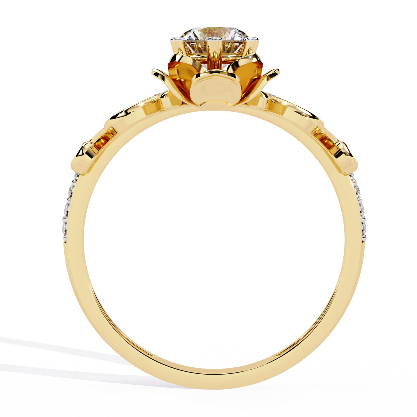 Flora's Ephemeris Diamonds Ring