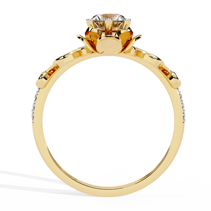 Flora's Ephemeris Diamonds Ring