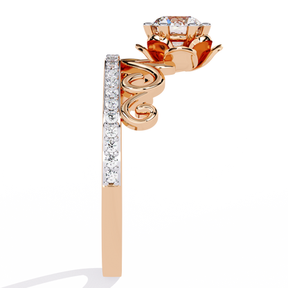 Flora's Ephemeris Diamonds Ring