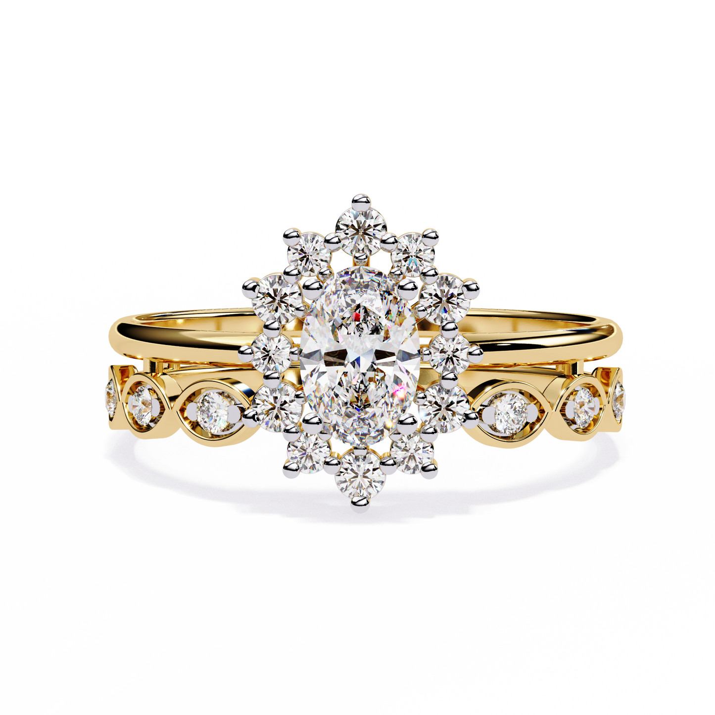 Harmony's Embrace Solitaire Ring