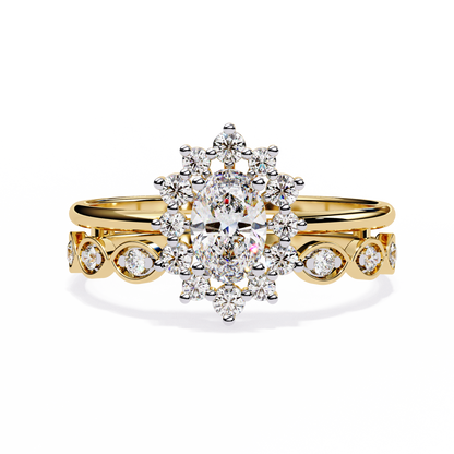 Harmony's Embrace Solitaire Ring