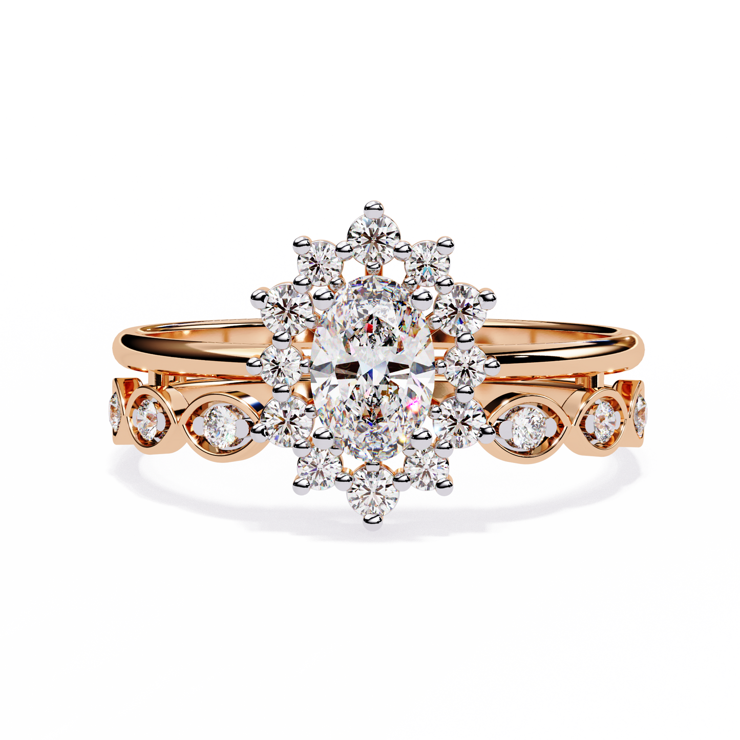 Harmony's Embrace Solitaire Ring