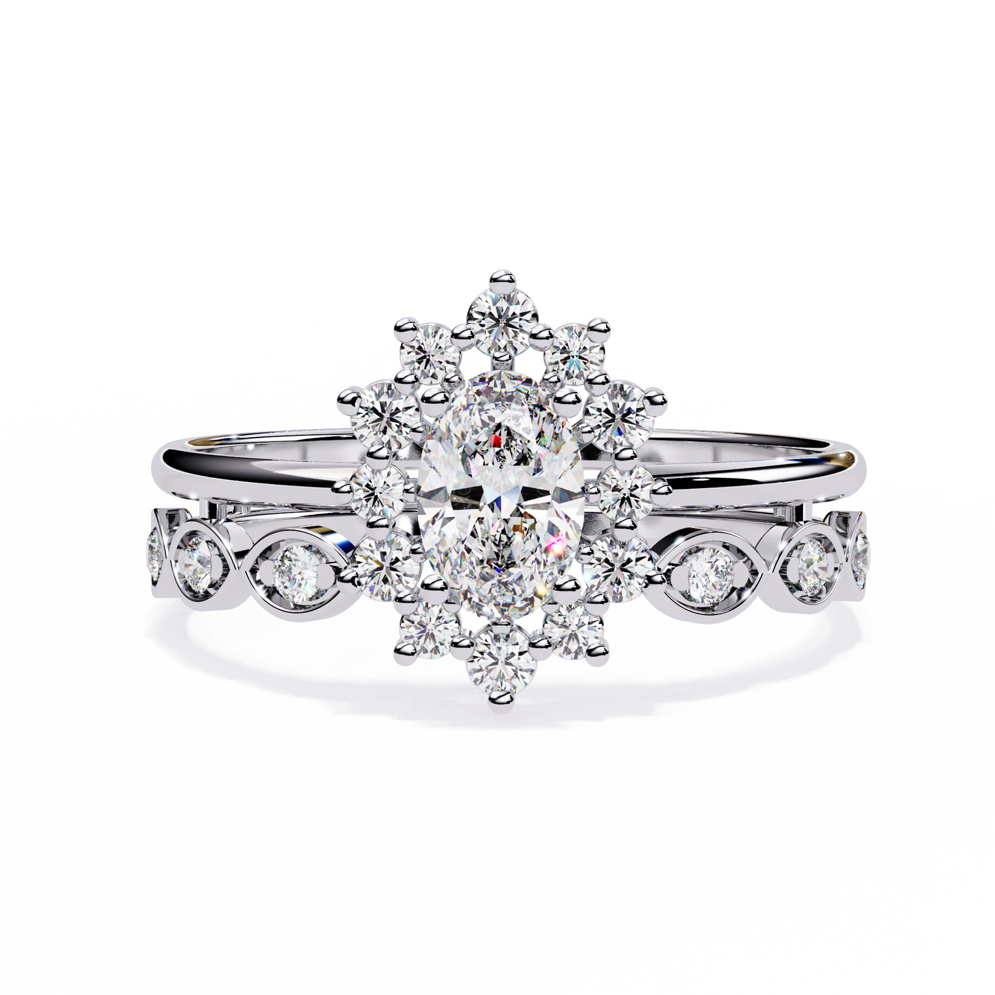 Harmony's Embrace Solitaire Ring
