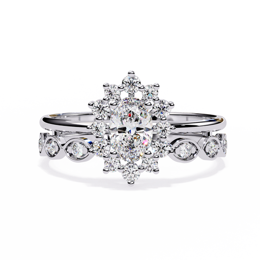 Harmony's Embrace Solitaire Ring