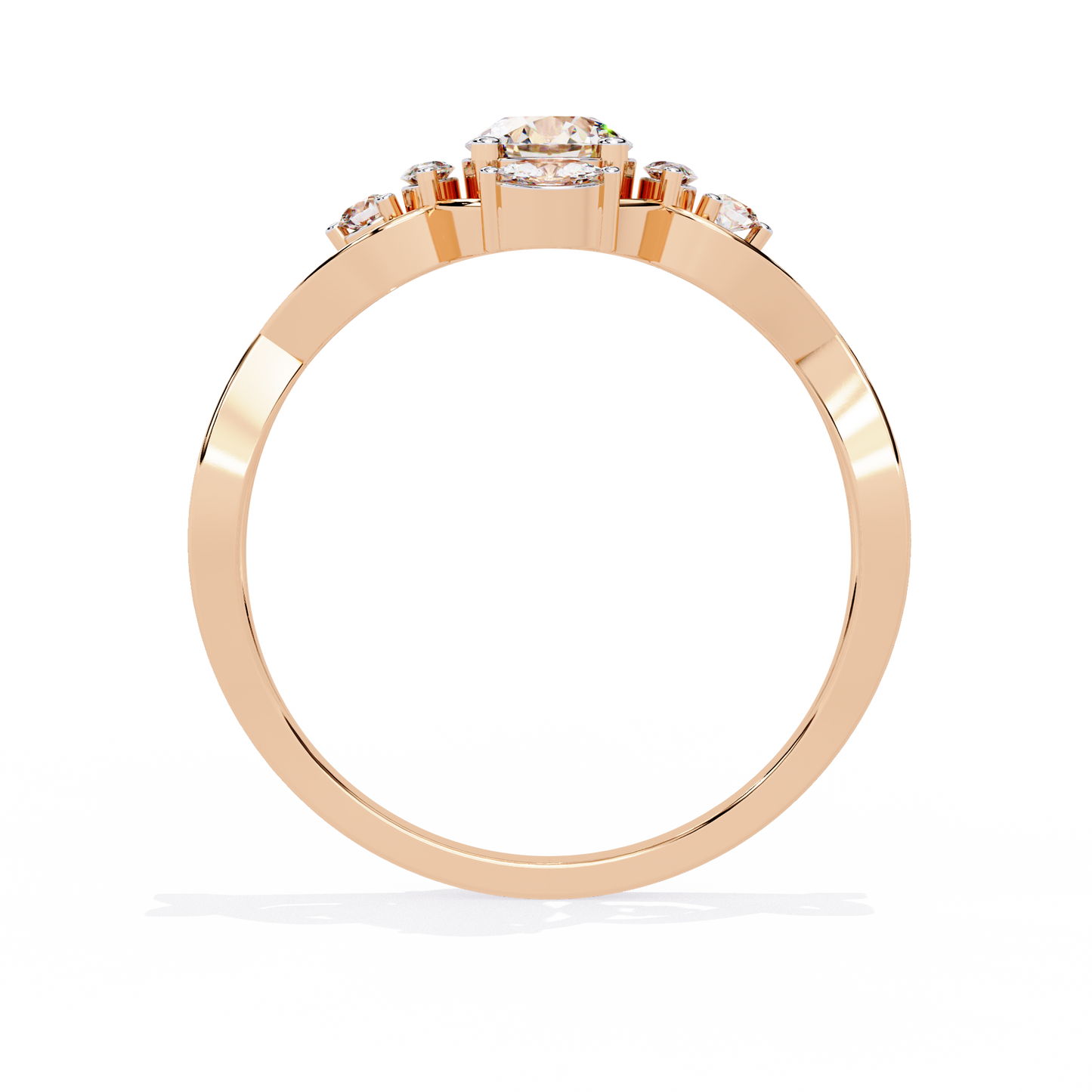 Eternal Fleur Solitaire Ring