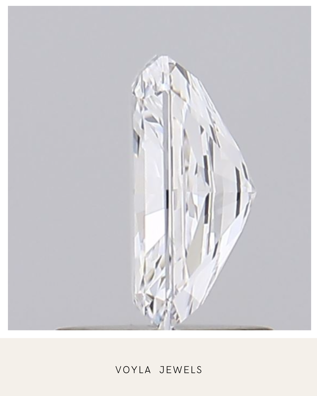 Lab Grown Radiant Diamond 1.00ct D IF