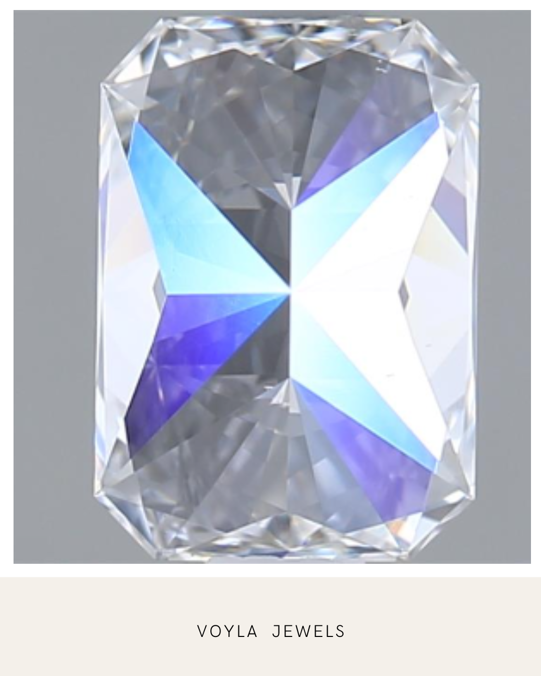 Lab Grown Radiant Diamond 1.00ct D VS1